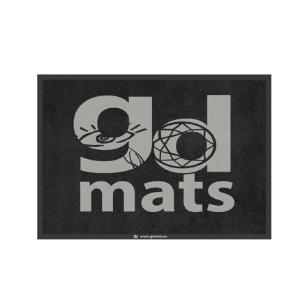 → GD580 light - logo rohož s potlačou - 6 mm vlas - 60x40 cm